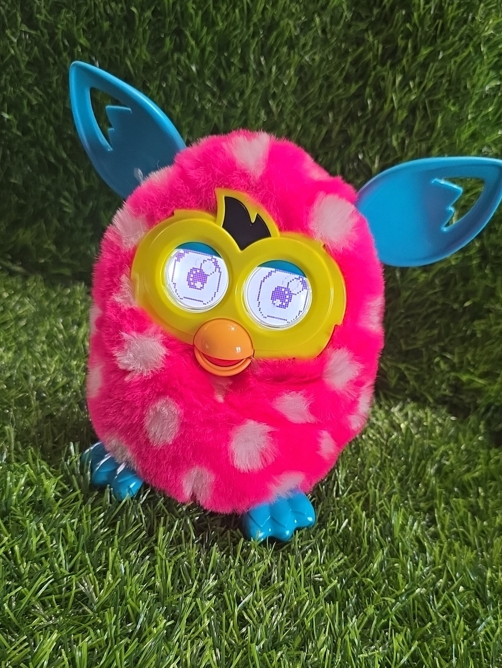 2012 Furby Pink Polka Dot Tested Working